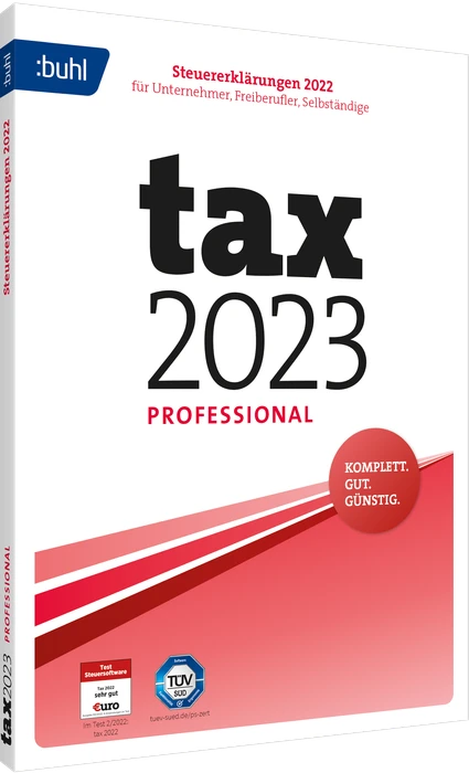 Buhl Data tax 2023 Professional, ESD (deutsch) (PC)