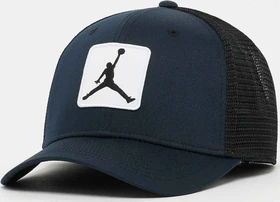 Nike Jordan Rise strukturierte Kappe schwarz/weiß