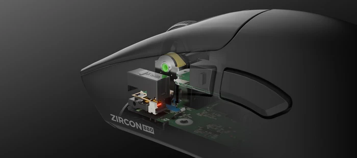 Genesis Zircon 880 Wireless Gaming Mouse schwarz, USB/Bluetooth