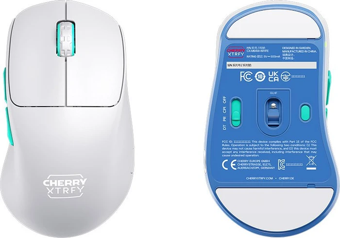 Cherry Xtrfy M64 Wireless weiß, USB