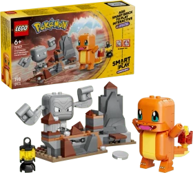LEGO Pokémon SMART Play - Glumandas und Kleinsteins Höhlenduell