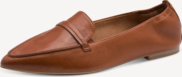 Tamaris Lederslipper braun (Damen)