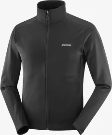 Salomon Gore-Tex Infinium Windstopper Funktionsjacke deep black (Herren)