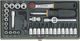 Proxxon Steckschlüsselsatz inkl. Werkzeugbox, 36-tlg.