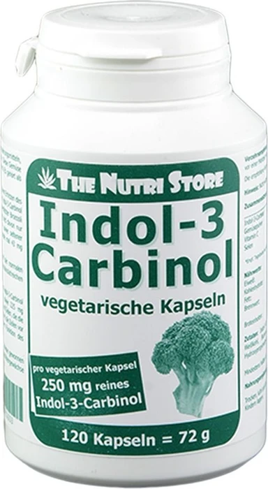 The Nutri Store Indol-3 Carbinol 250mg Kapseln, 120 Stück