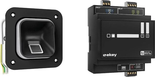 ekey sLine Fingerprintset, inkl. Controller REG, schwarz, Fingerprint-Reader