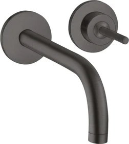 Hansgrohe Axor Uno Waschbeckenarmatur 165mm Ausladung brushed black chrome