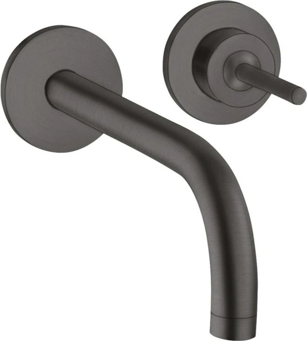 Hansgrohe Axor Uno Waschbeckenarmatur 165mm Ausladung brushed black chrome