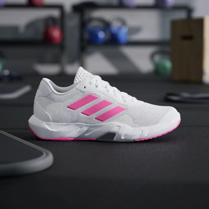adidas Amplimove Trainer cloud white/lucid pink/grey (Damen)