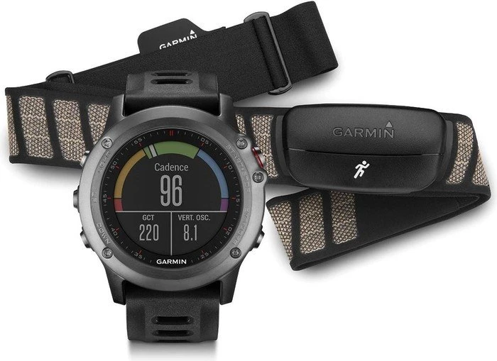Garmin Fenix 3 - Performer Bundle grau