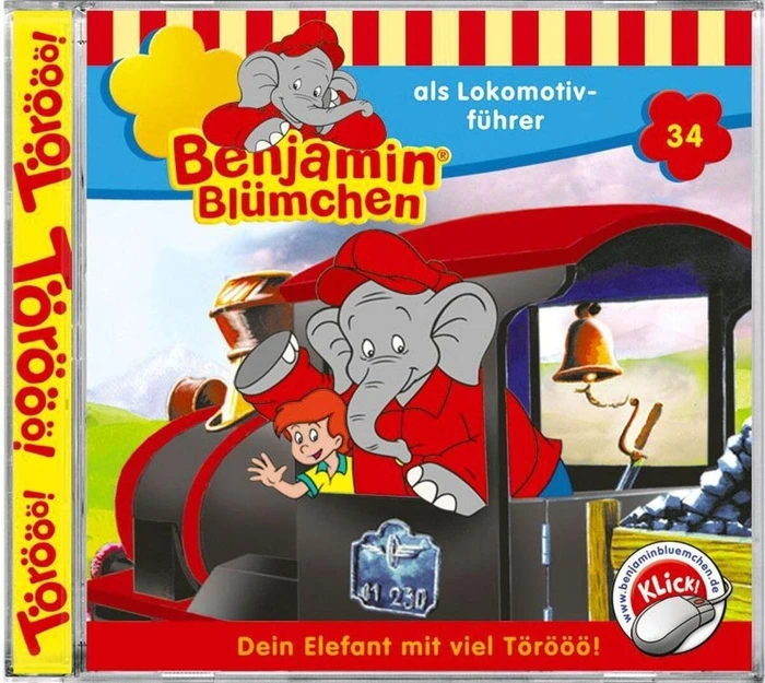 Benjamin Blümchen Folge 34 - ...als Lokomotivführer