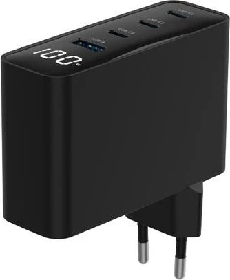 Gembird 4-Port GaN USB-Schnellladegerät 100W schwarz