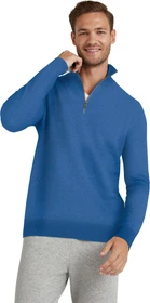 Falke Luxury Troyer Pullover cornflower blue (Herren)