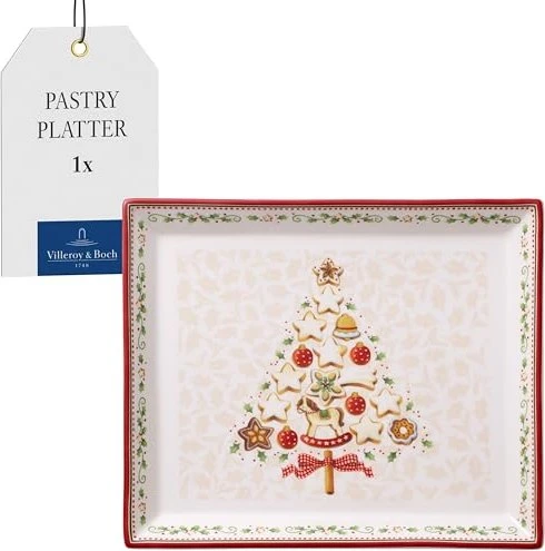 Villeroy & Boch Winter Bakery Delight Gebäckplatte klein 27x22.5cm