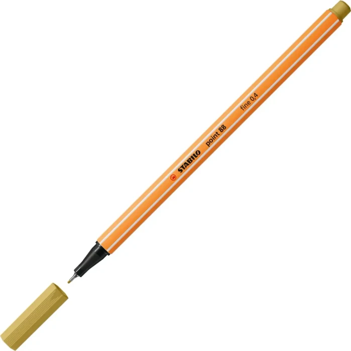 STABILO point 88 khaki, 10er-Pack