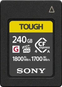 Sony TOUGH CEA-G Series R1800/W1700 CFexpress 4.0 Type A 240GB