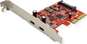 Roline / Secomp 2x USB-C 3.1, PCIe 3.0 x4 (15.06.2143)