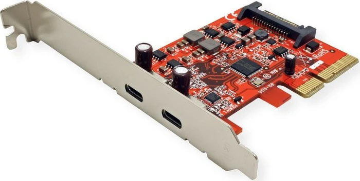 Roline / Secomp 2x USB-C 3.1, PCIe 3.0 x4
