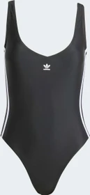 adidas Adicolor 3-Streifen Badeanzug schwarz (Damen)