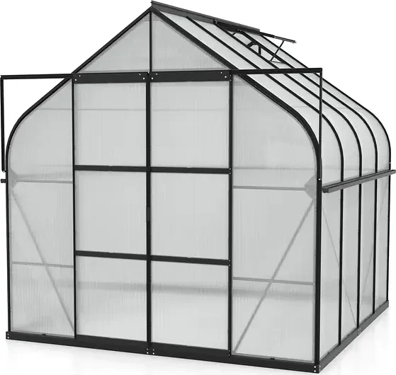 Vitavia Dione 6700 HKP 4mm Gewächshaus schwarz