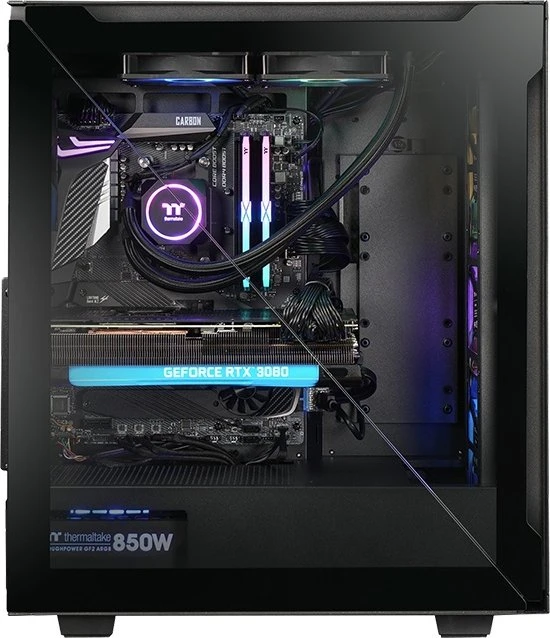 Thermaltake Deimos, Ryzen 9 5900X, 32GB RAM, 2TB SSD, GeForce RTX 3080 LHR