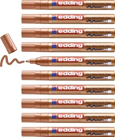 edding 750 Lackmarker kupfer, 10er-Pack