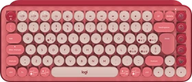Logitech POP Keys Wireless Mechanical Keyboard, Logi Bolt, Heartbreaker, TTC BROWN, USB/Bluetooth, IT (920-010727)