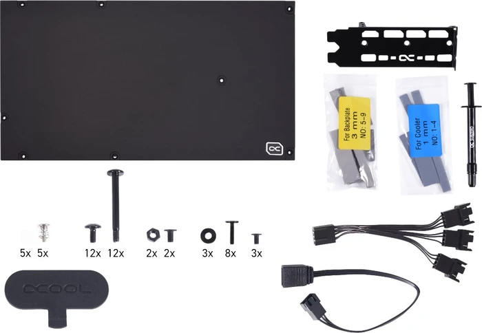 Alphacool Eiswolf 2 AiO 360mm RTX 3090 Ti Founders Edition mit Backplate