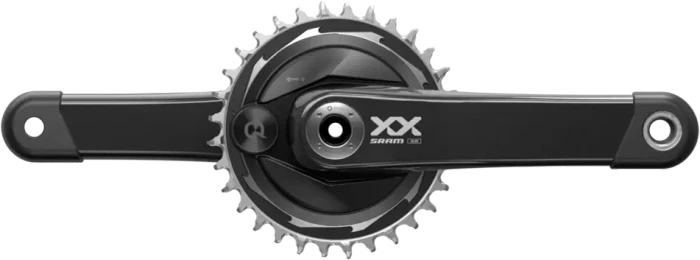 SRAM XX Eagle AXS Transmission PowerMeter 170mm 34 Zähne Kurbelgarnitur