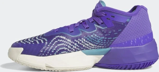 adidas D.O.N. Issue #4 purple rush/off white/clear aqua