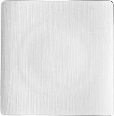 Rosenthal Mesh Weiß Teller quadratisch flach 31x31cm