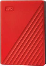 Western Digital WD My Passport Portable Storage, rot, 6TB, USB 3.0 Micro-B