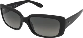 Ray-Ban RB4389 55mm poliert schwarz/grau