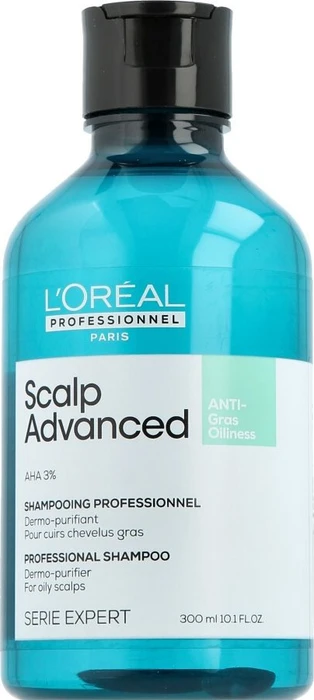 L'Oréal Expert Scalp Advanced Anti-Oiliness Dermo-Purifier Shampoo, 300ml