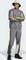 adidas Sportswear Colorblock 3-Streifen Trainingsanzug grey five (Herren) Vorschaubild