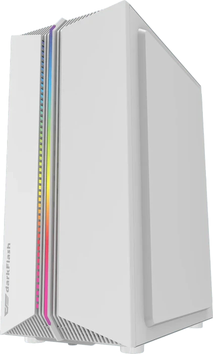 DarkFlash DK151 White, Glasfenster