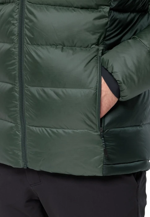 Jack Wolfskin Nebelhorn Down Hoody Funktionsjacke hedge green (Herren)