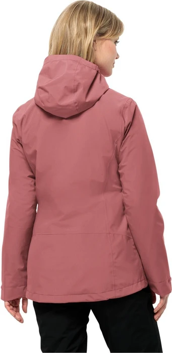 Jack Wolfskin Moonrise 3in1 Funktionsjacke red ochre (Damen)