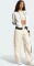 adidas Ribbed Crop Top Sweatshirt cream white (Damen) Vorschaubild