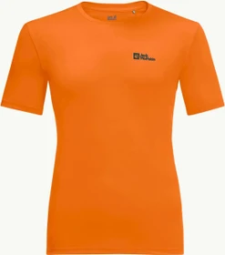 Jack Wolfskin Tech Funktionsshirt kurzarm blood orange (Herren)