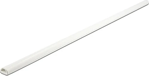 DeLOCK Kabelkanal Mini selbstschließend, selbstklebend, 15x11mm, 1m, weiß