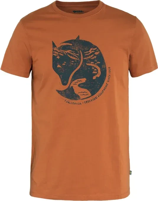 Fjällräven Arctic Fox T-Shirt kurzarm terracotta brown (Herren)