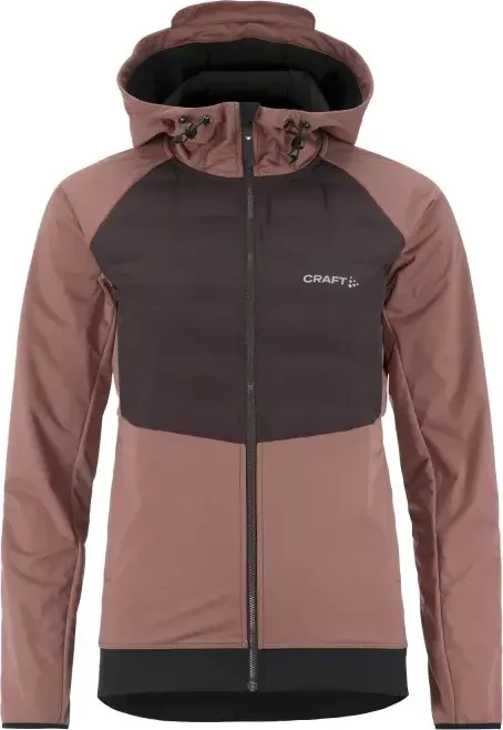 Craft Pursuit Thermal Laufjacke rose brown/dk plum (Damen)