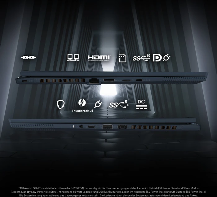 MSI Stealth 16 AI Studio A1VFG-039, Star Blue, Core Ultra 7 155H, 32GB RAM, 1TB SSD, GeForce RTX 4060, DE