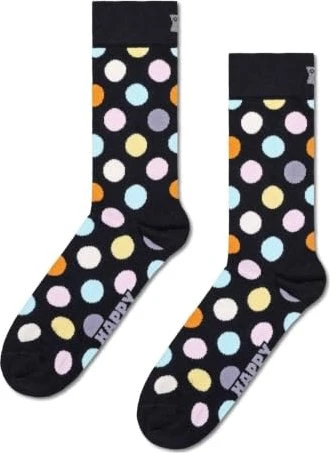 Happy Socks Big Dot Socken schwarz
