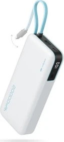 Cuktech Powerbank 20000mAh 45W weiß/blau