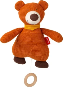 Sigikid Baby Strick-Spieluhr Bär 26cm