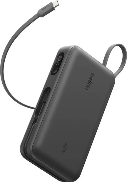 Belkin UltraCharge Powerbank mit integriertem Kabel (36 cm) 20K schwarz
