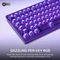 Corsair Gaming K65 Plus Wireless 75% RGB, Atomic Purple, MLX RED V2, USB/Bluetooth, UK Vorschaubild