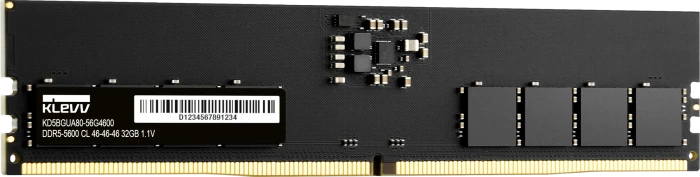 Klevv UDIMM 64GB Kit, DDR5-5600, CL46-46-46-90, retail
